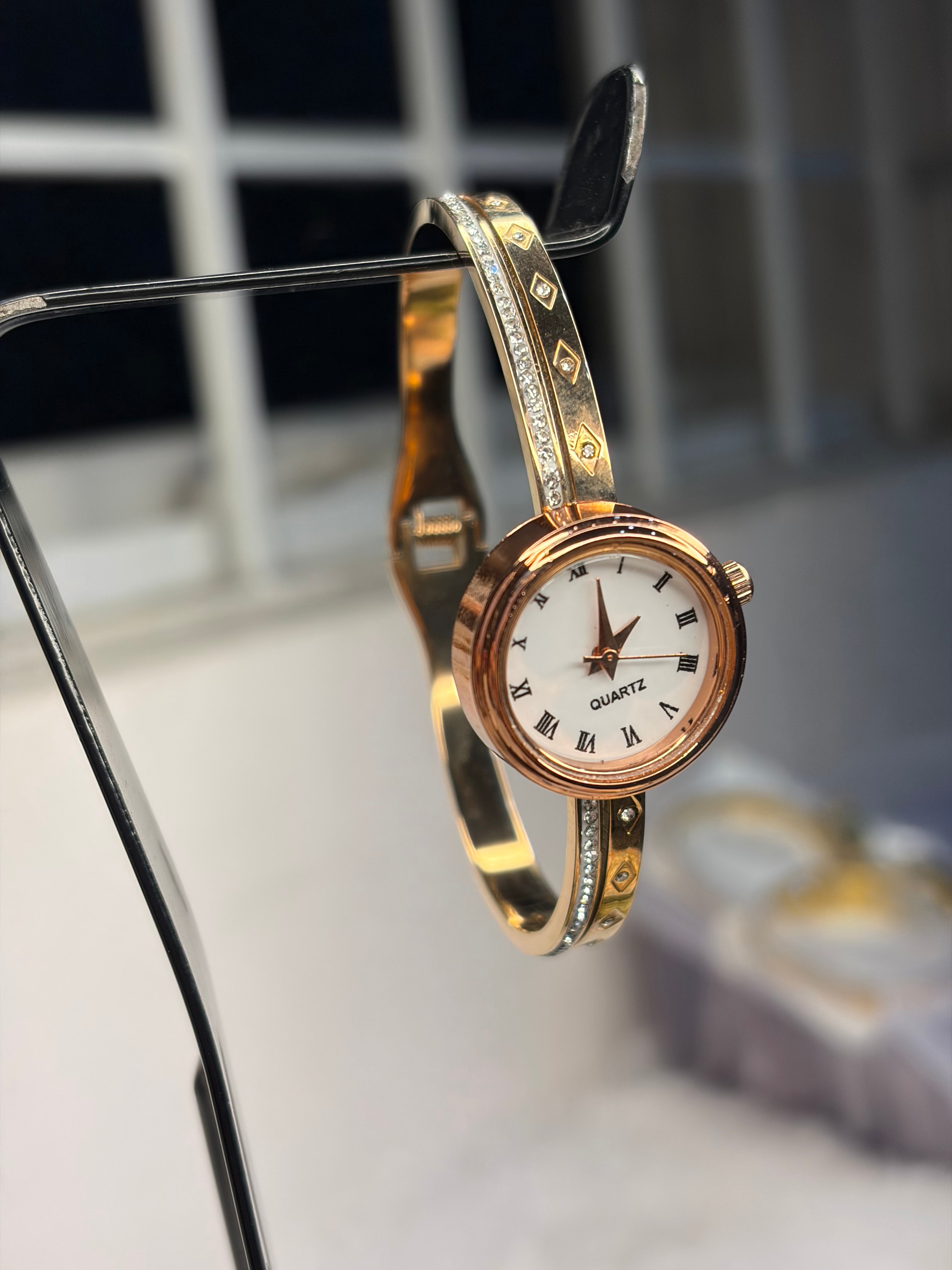 Rose Gold Kada Watch