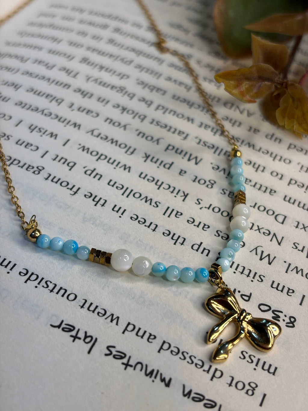 Anti Tarnish Bow Chain