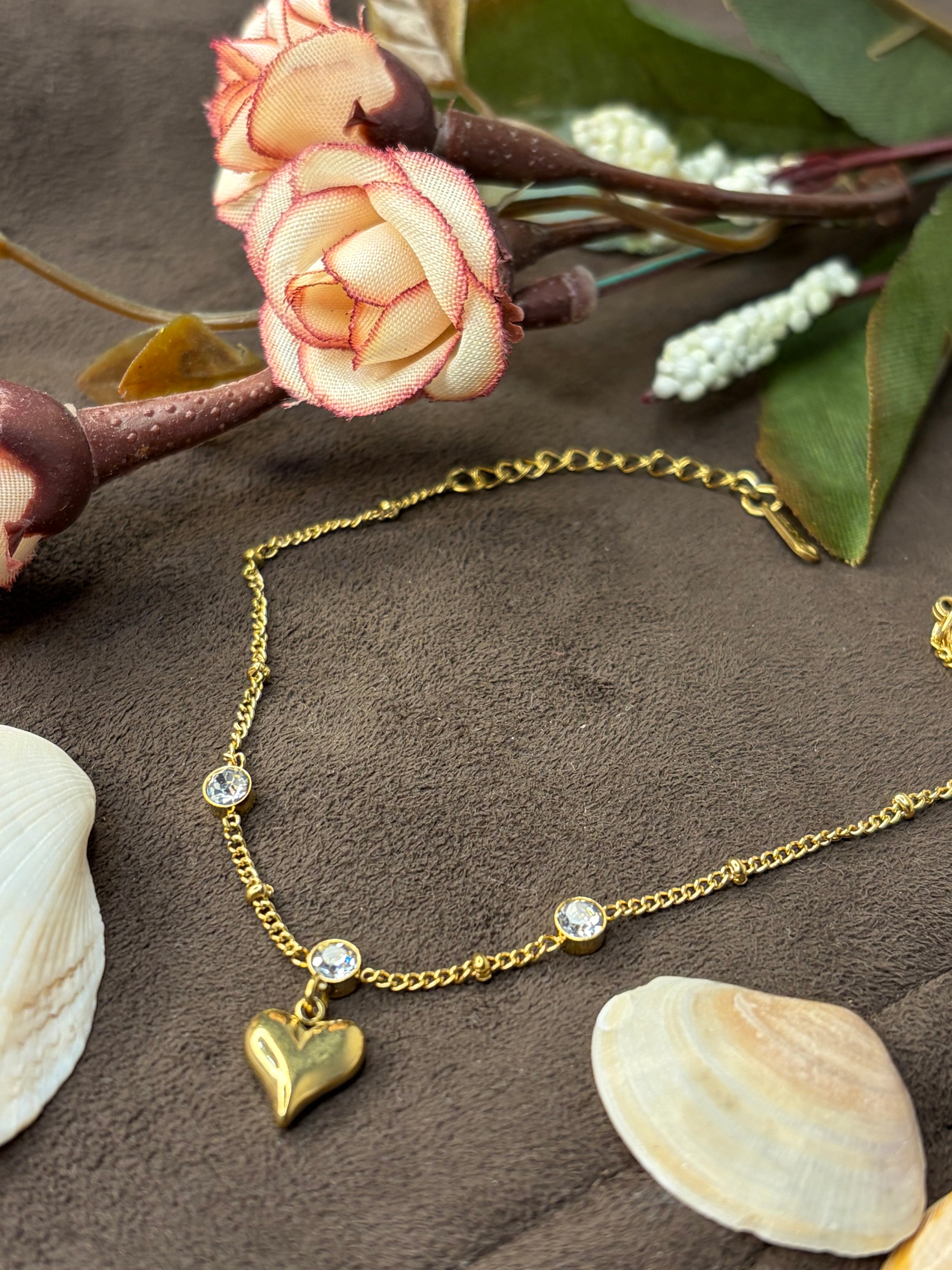 Heart Chain Braclet