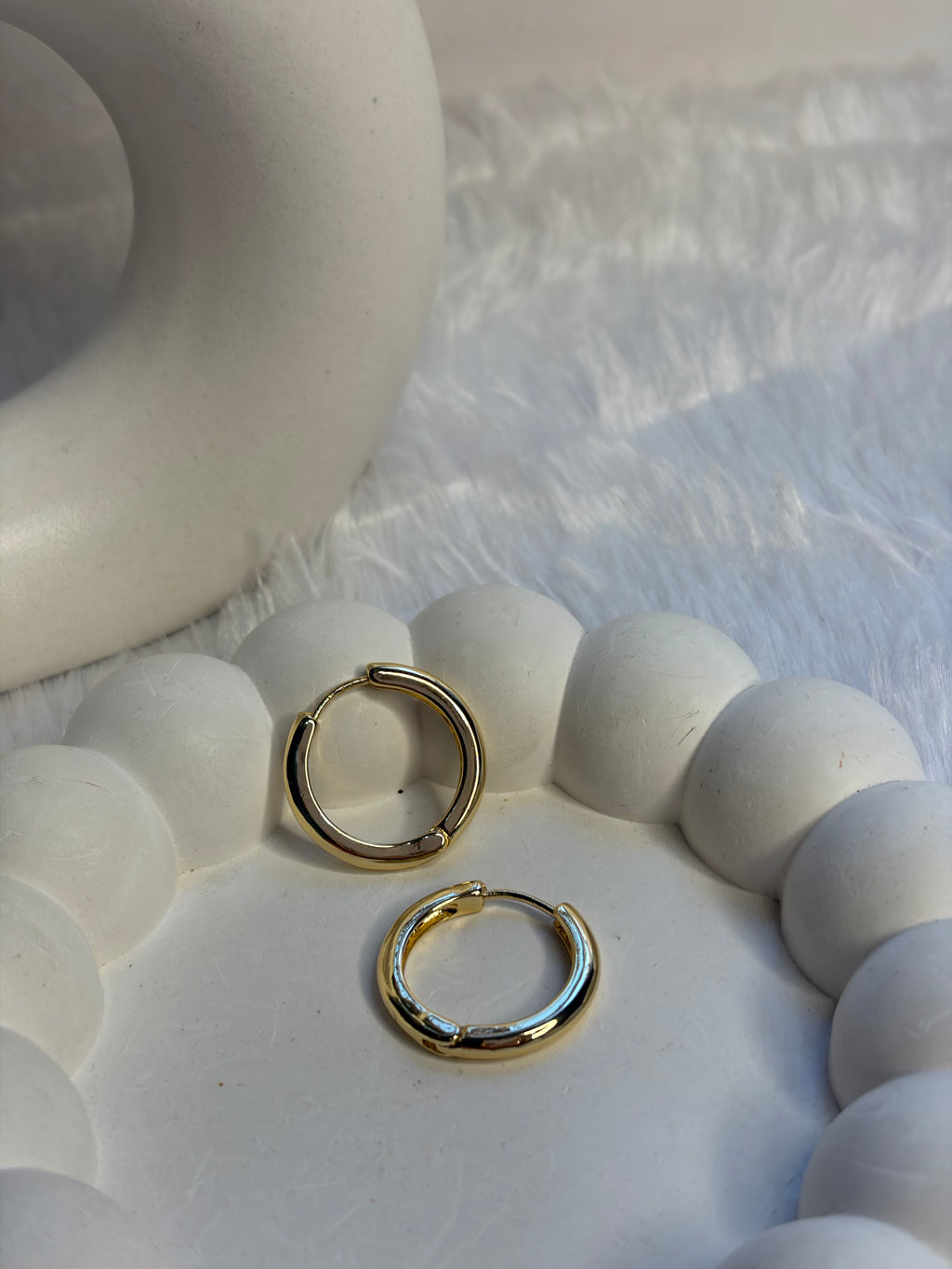 Anti Tarnish Large Hoops