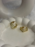 Anti Tarnish Half Ring Earring