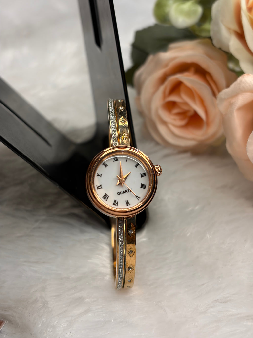 Rose Gold Kada Watch