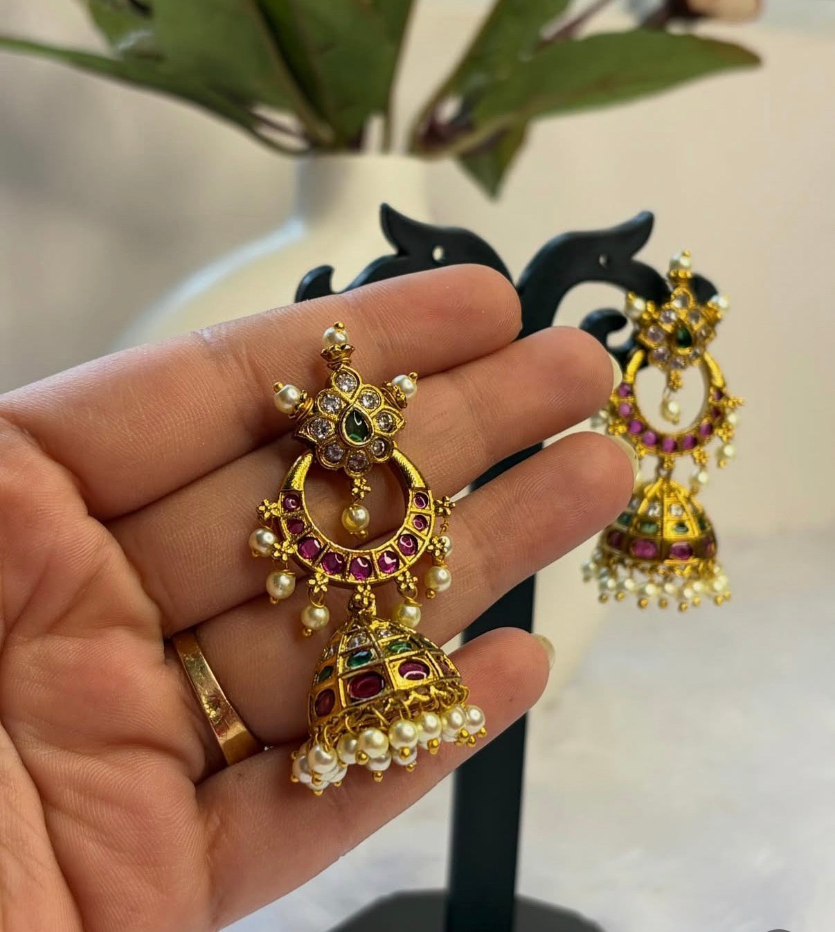 Traditional Chandbali