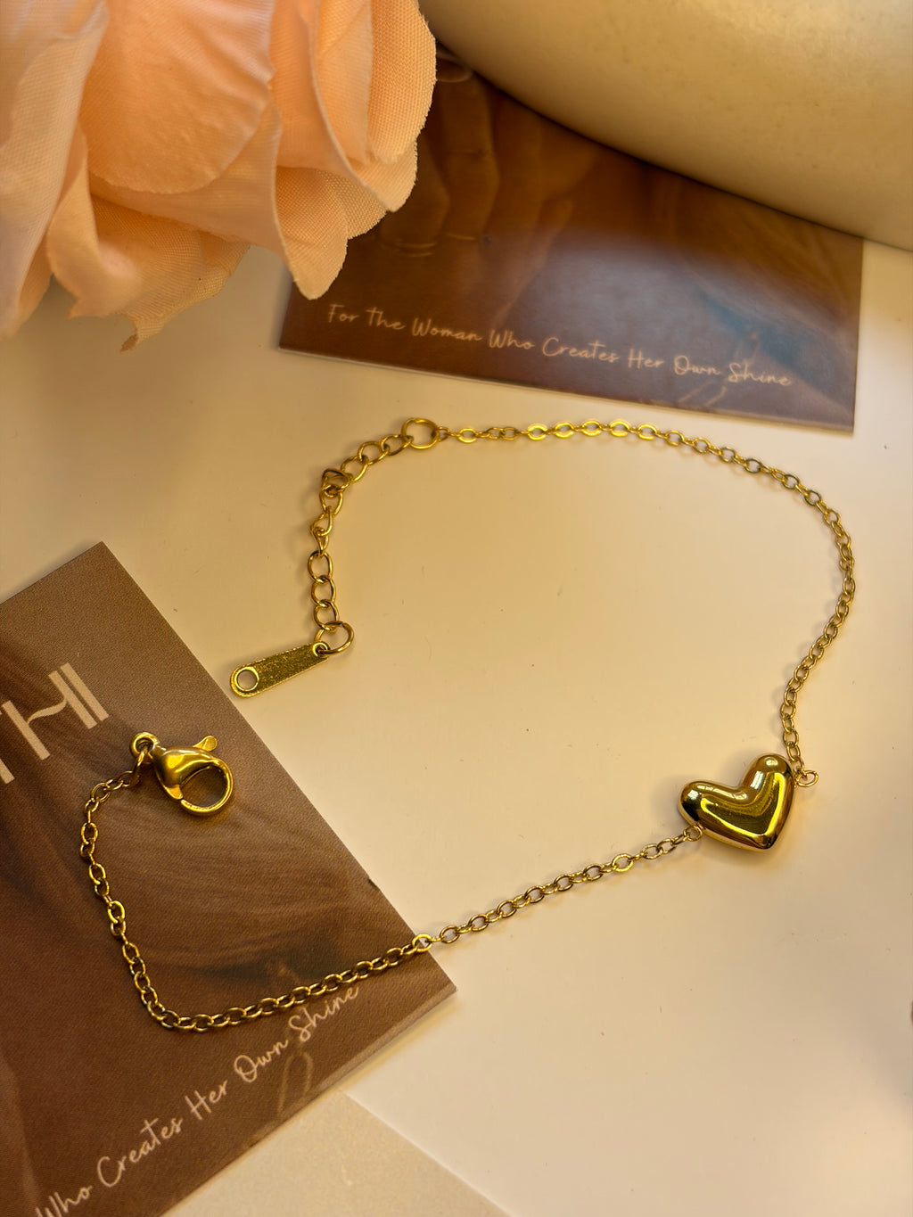 Heart Chain Braclet