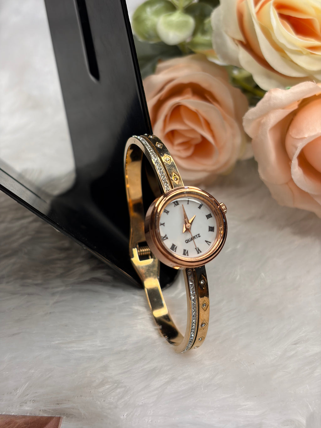 Rose Gold Kada Watch