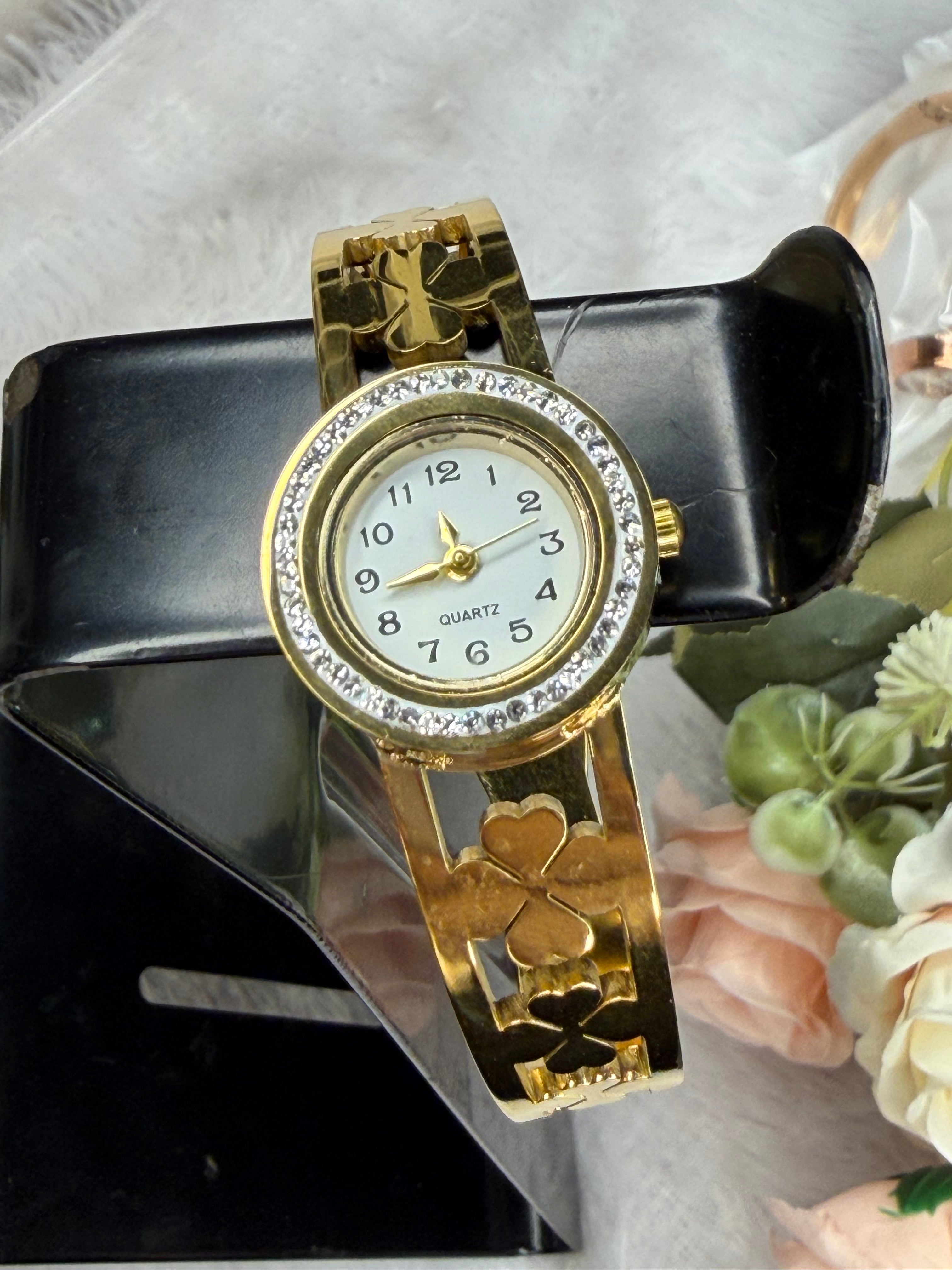 Gold Kada  Watch