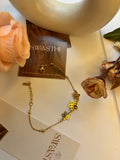 Three Flower Chain Braclet