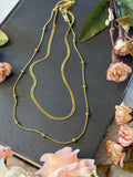 Anti Tarnish Double Layered Chain