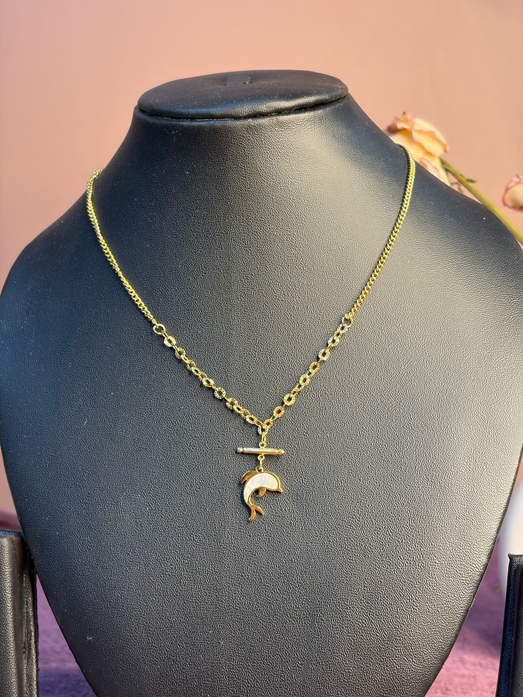 Anti Tarnish Dolphin Chain