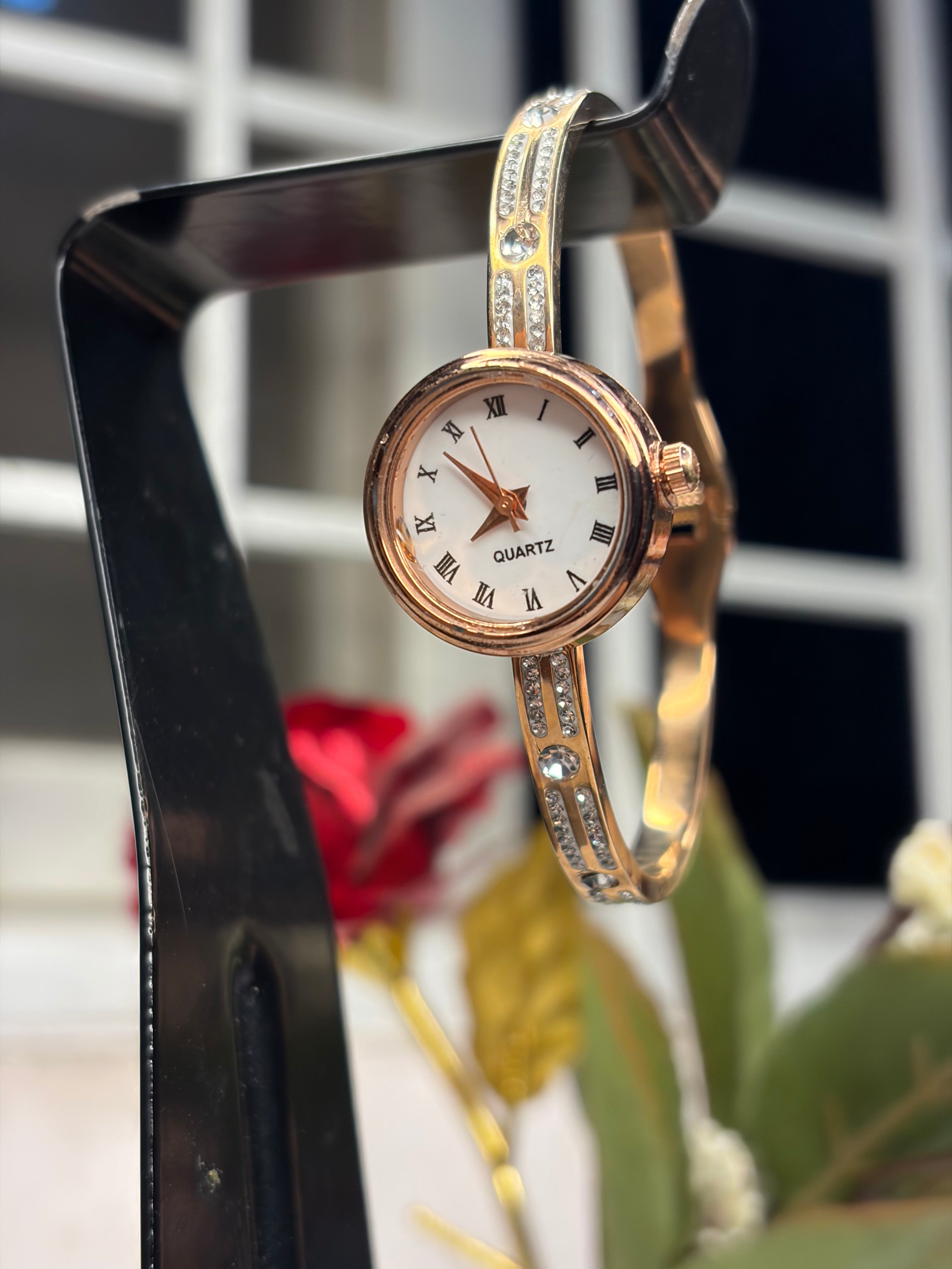 Rose Gold Kada Watch