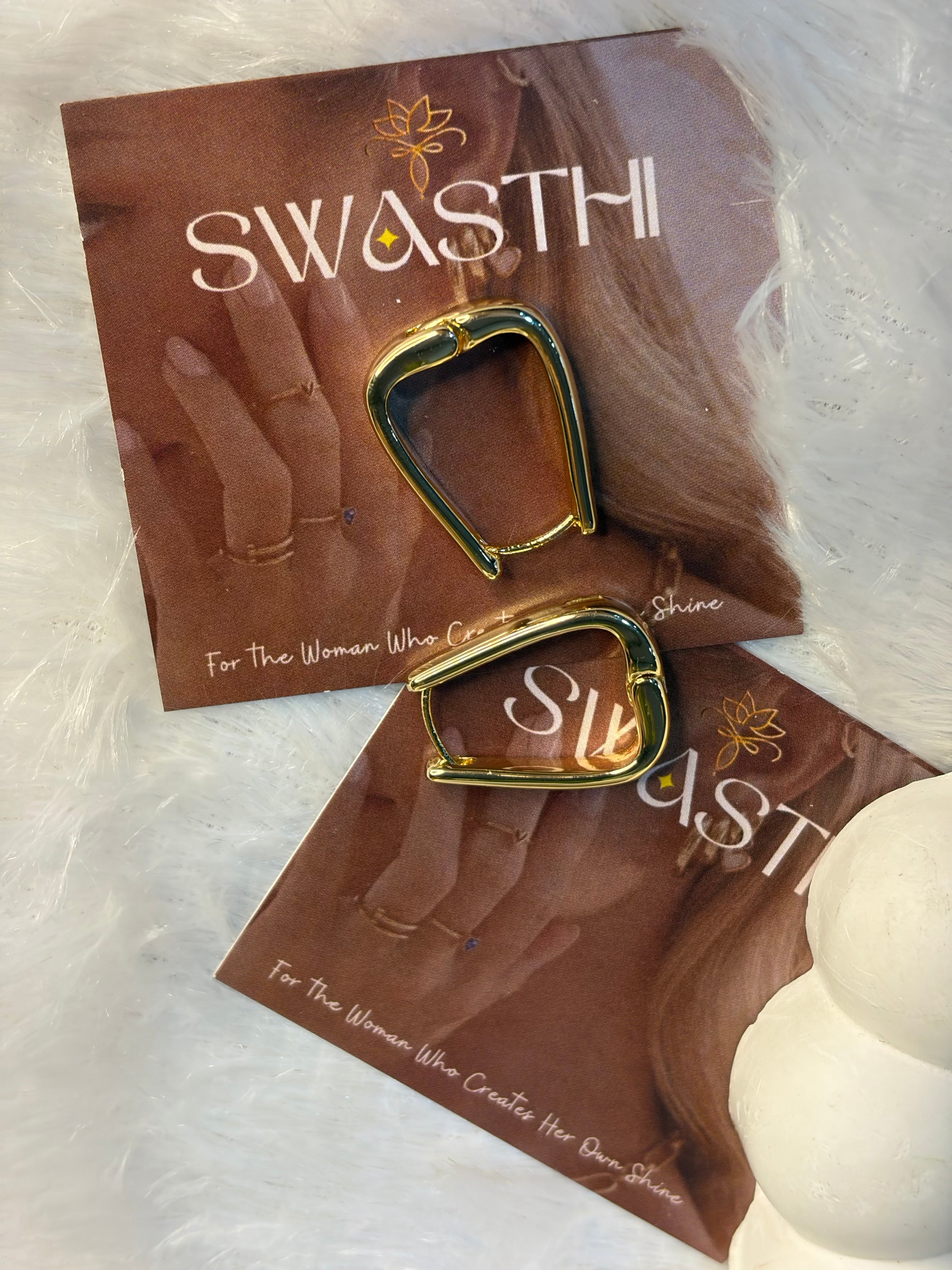 Anti Tarnish U Shape Hoops