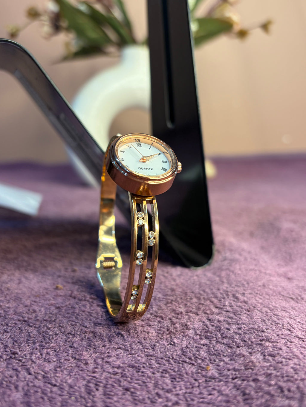 Rose Gold Kada Watch