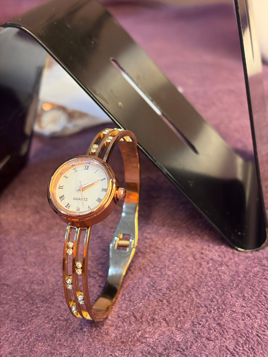 Rose Gold Kada Watch