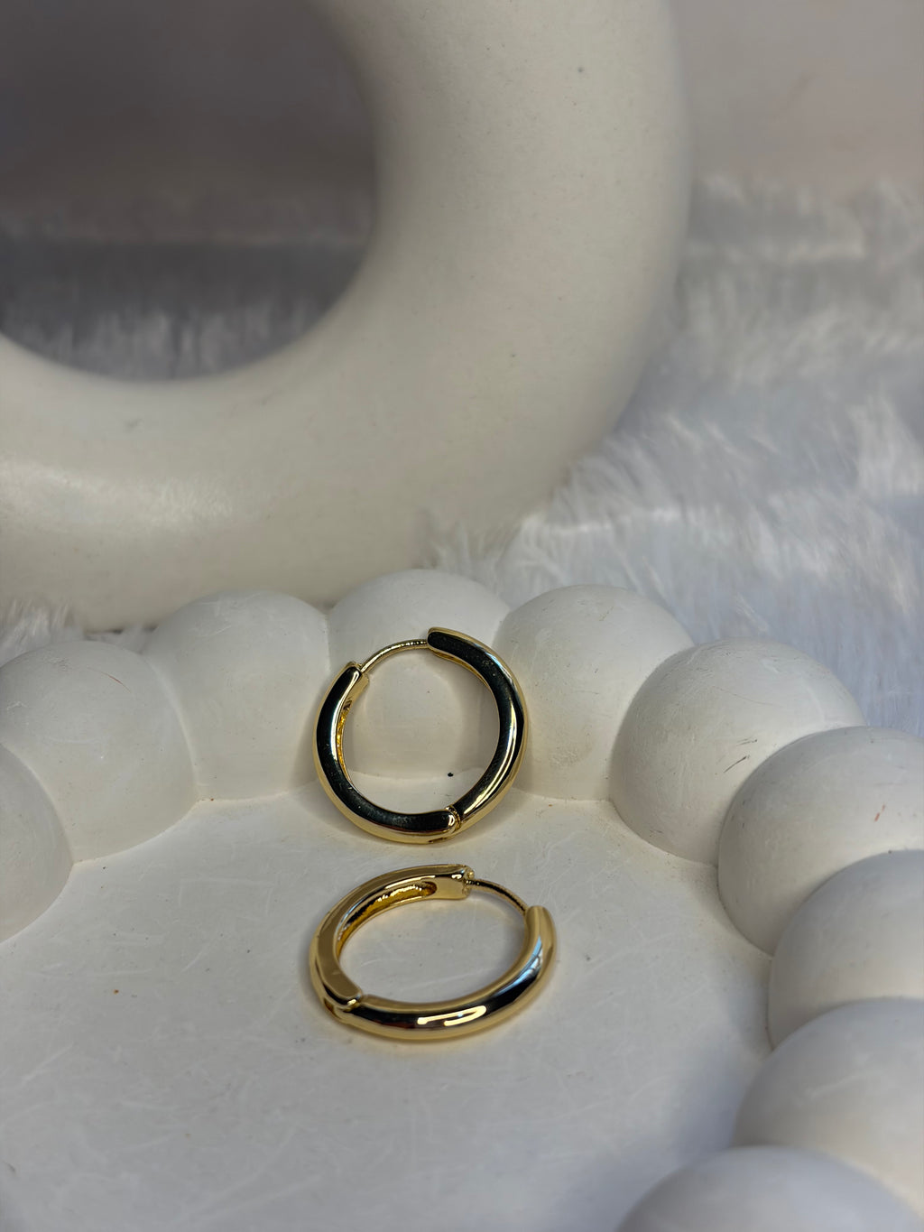 Anti Tarnish Large Hoops