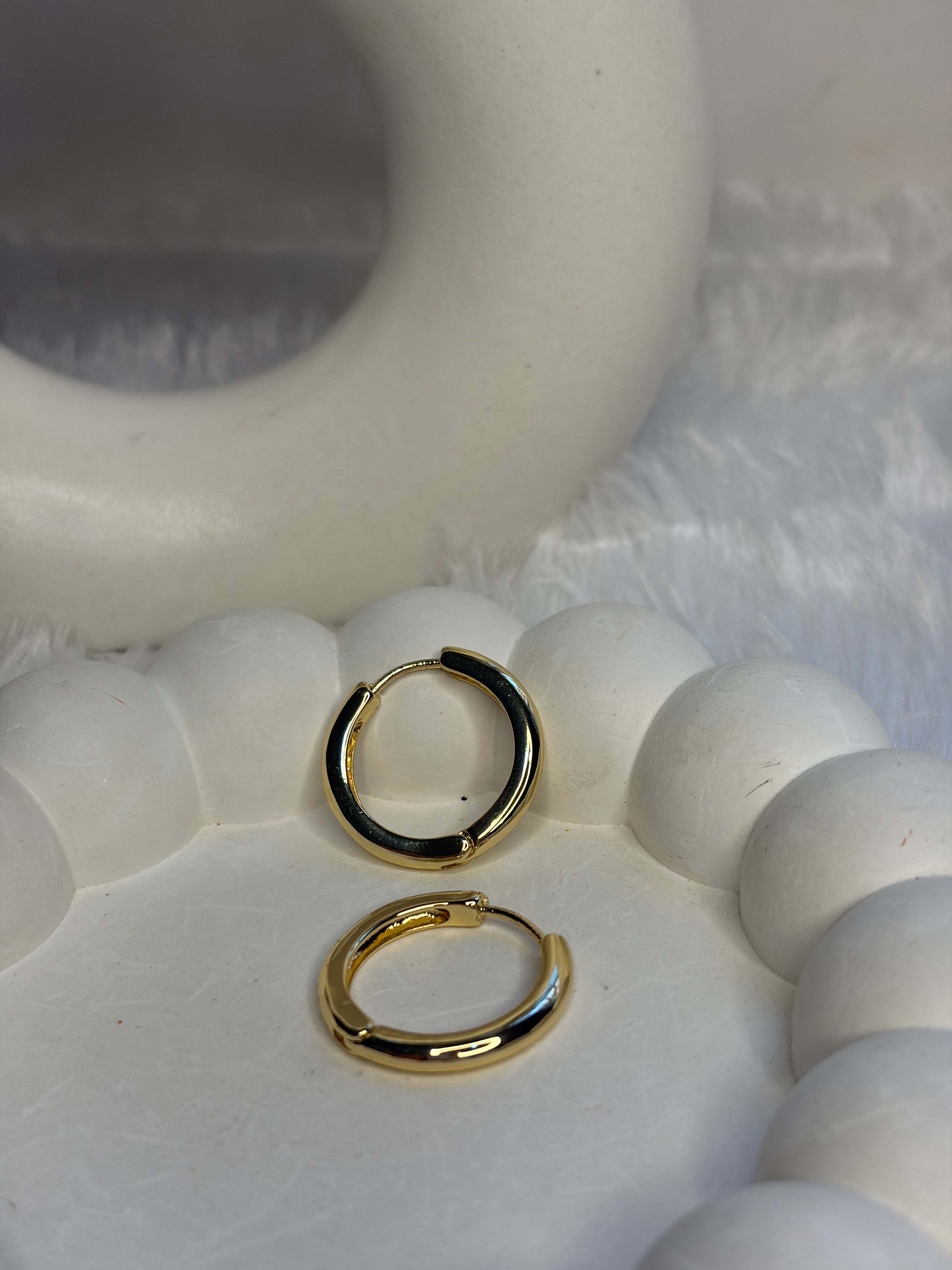 Anti Tarnish Large Hoops