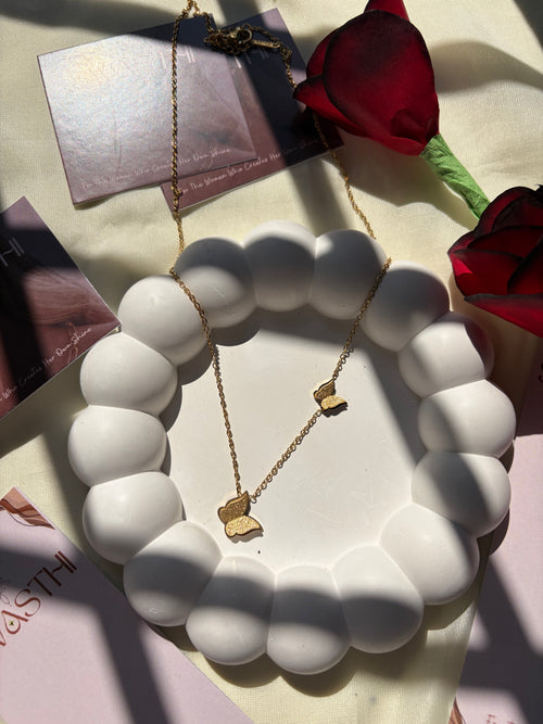 Anti Tarnish Butterfly chain