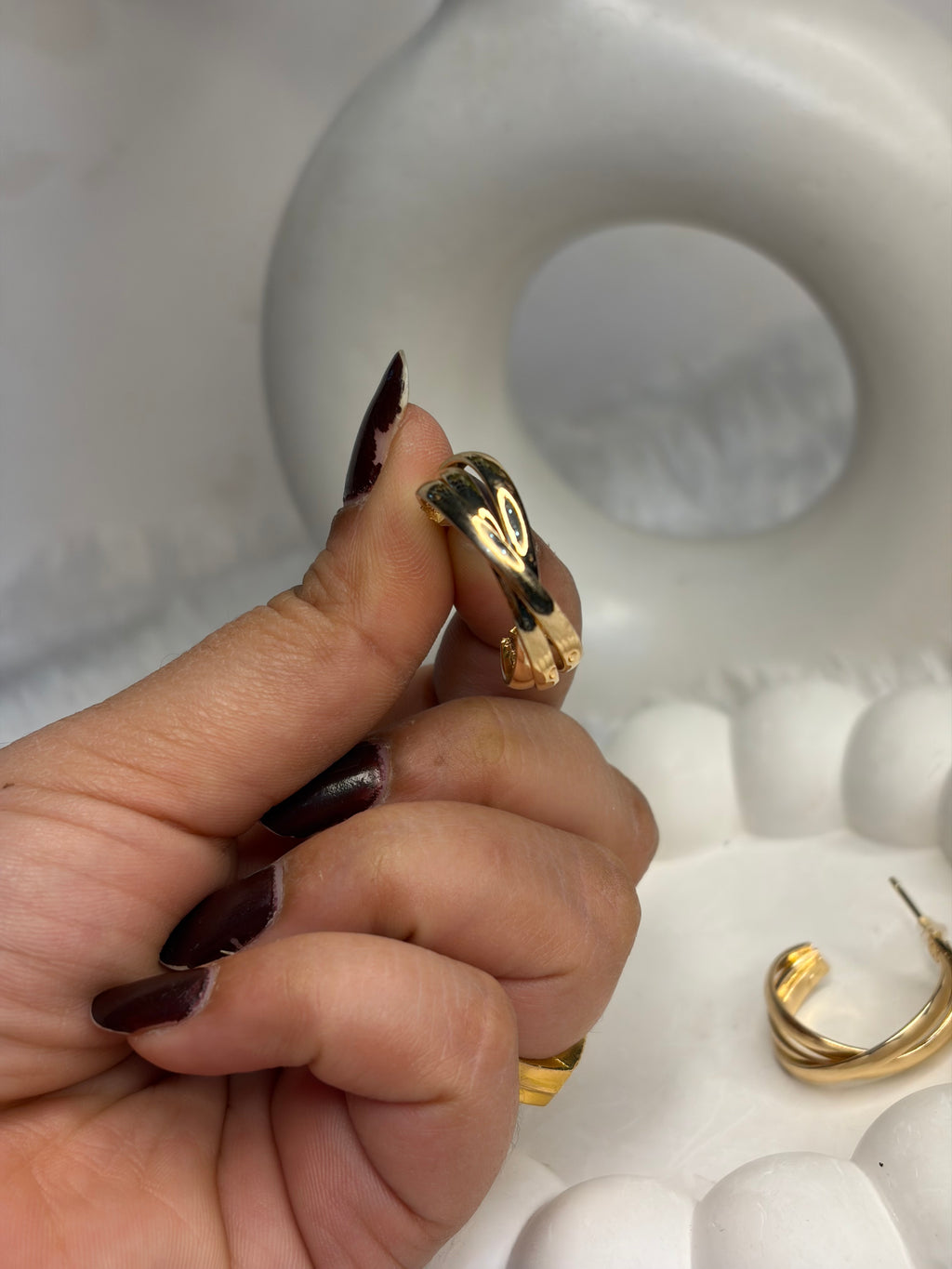 Anti Tarnish Half Rings