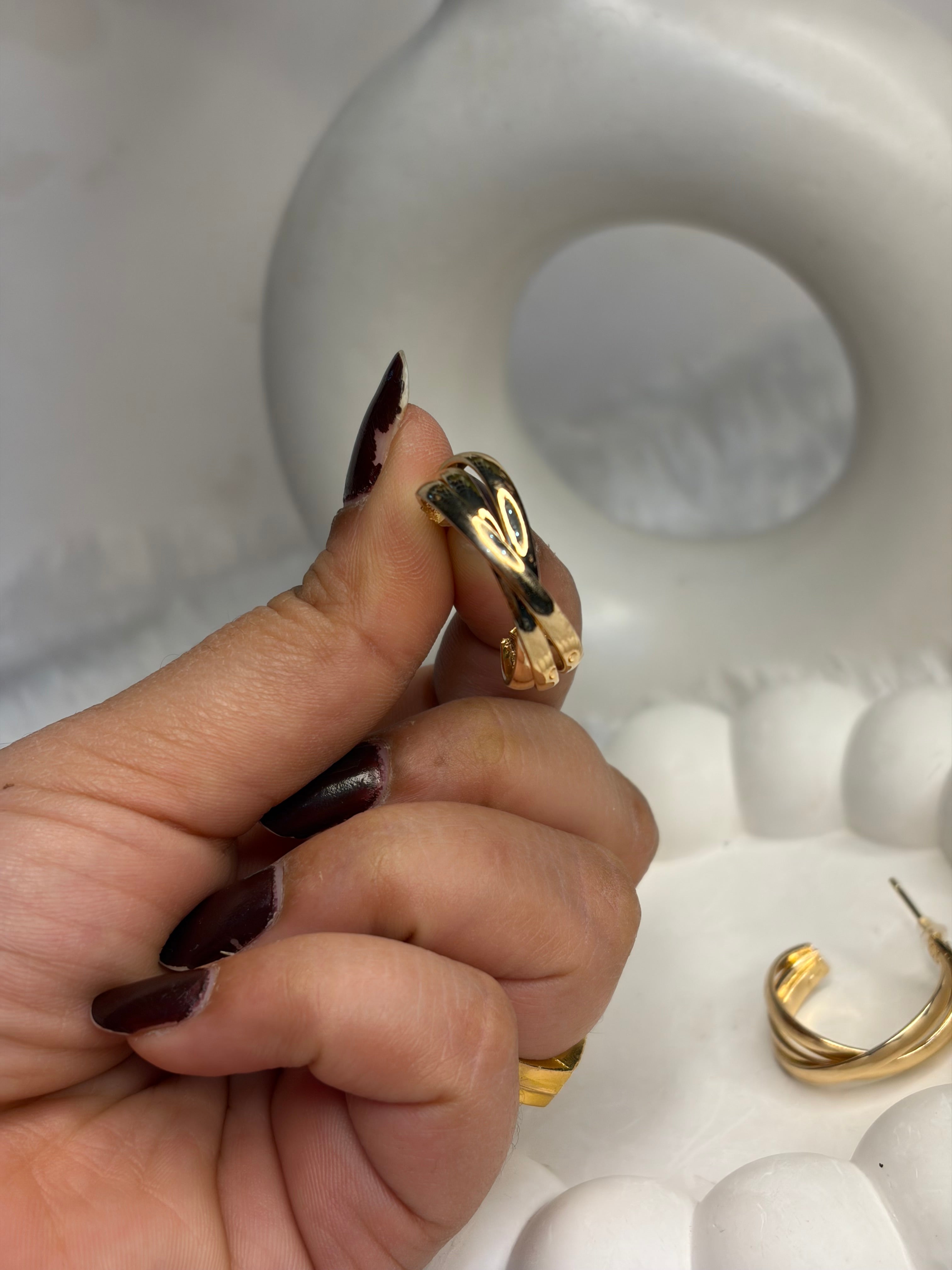 Anti Tarnish Half Rings