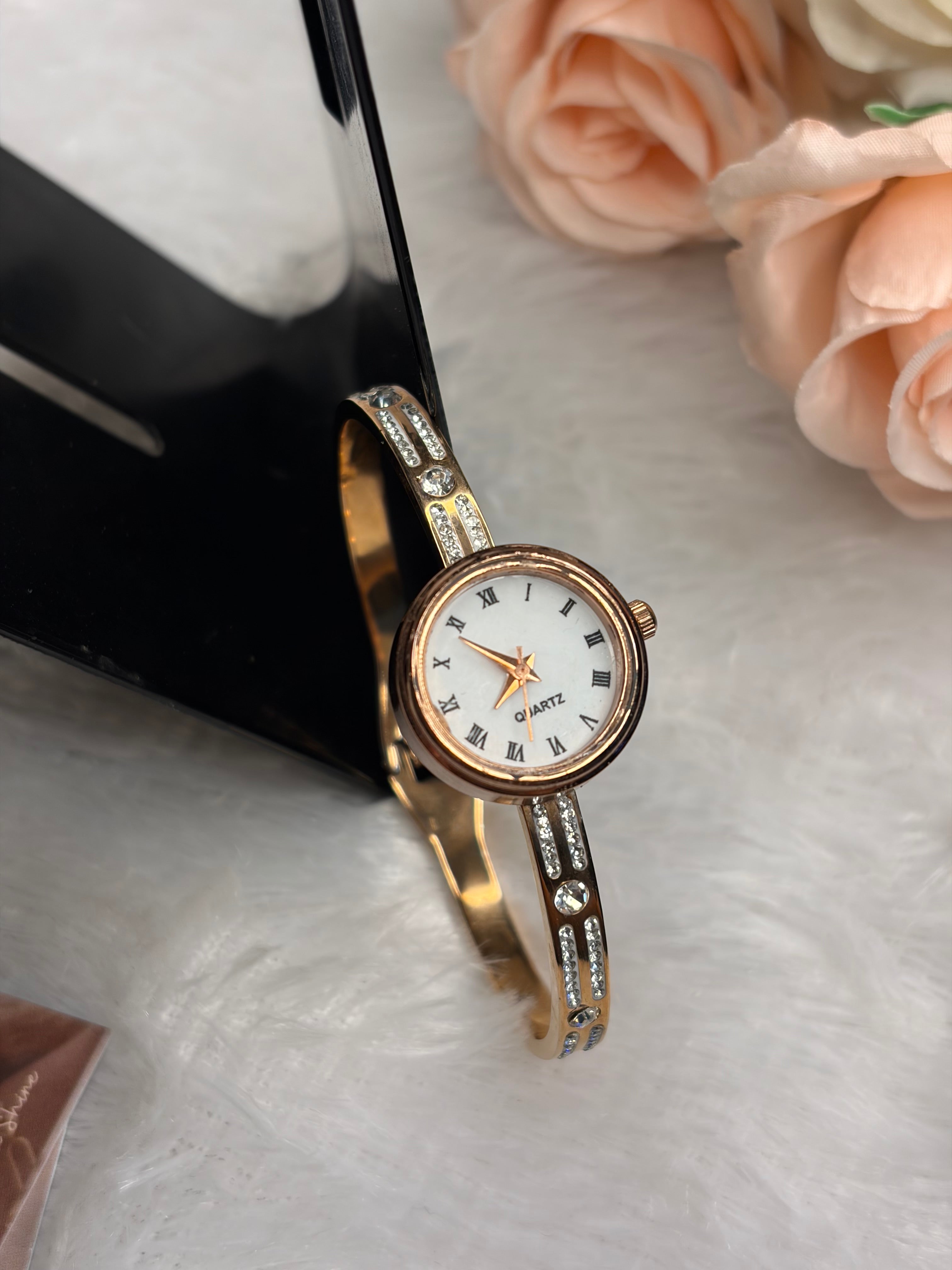 Rose Gold Kada Watch