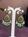 Green Earrings