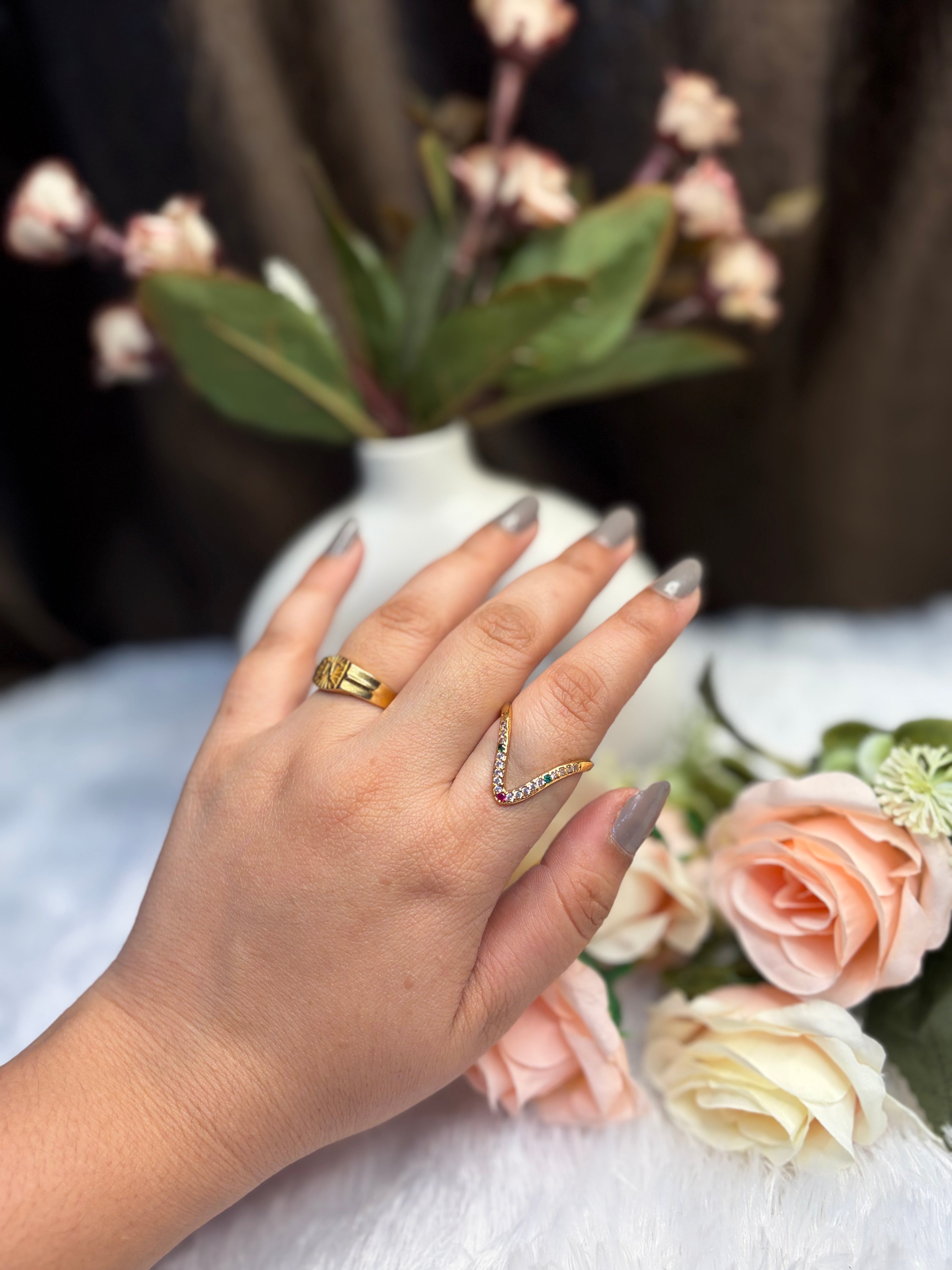 Multi colour Vanki Ring