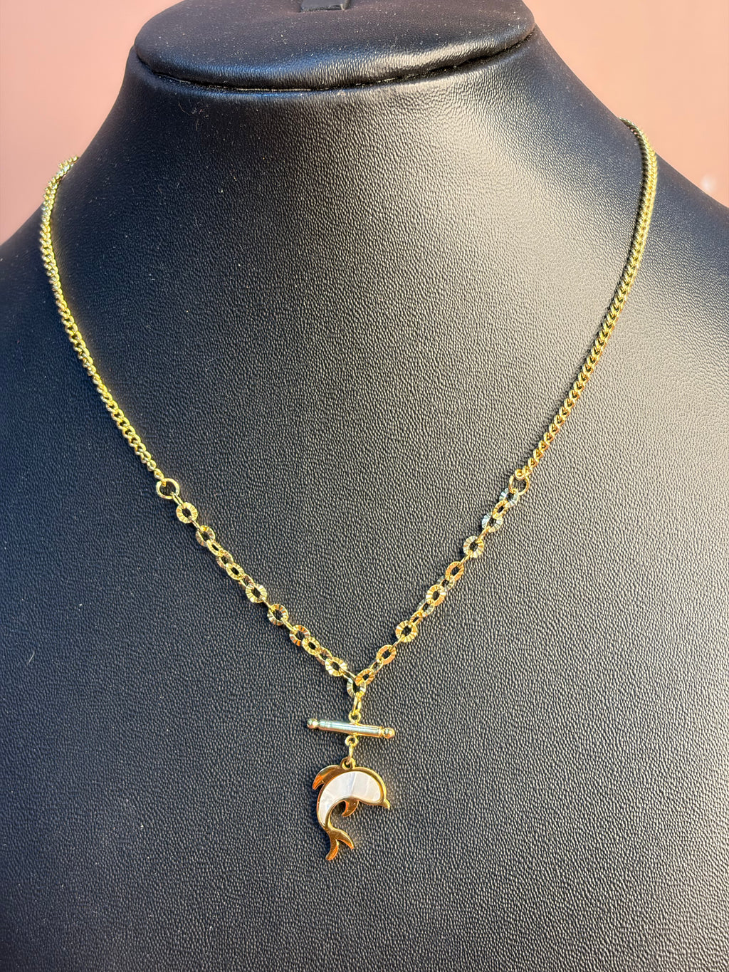 Anti Tarnish Dolphin Chain