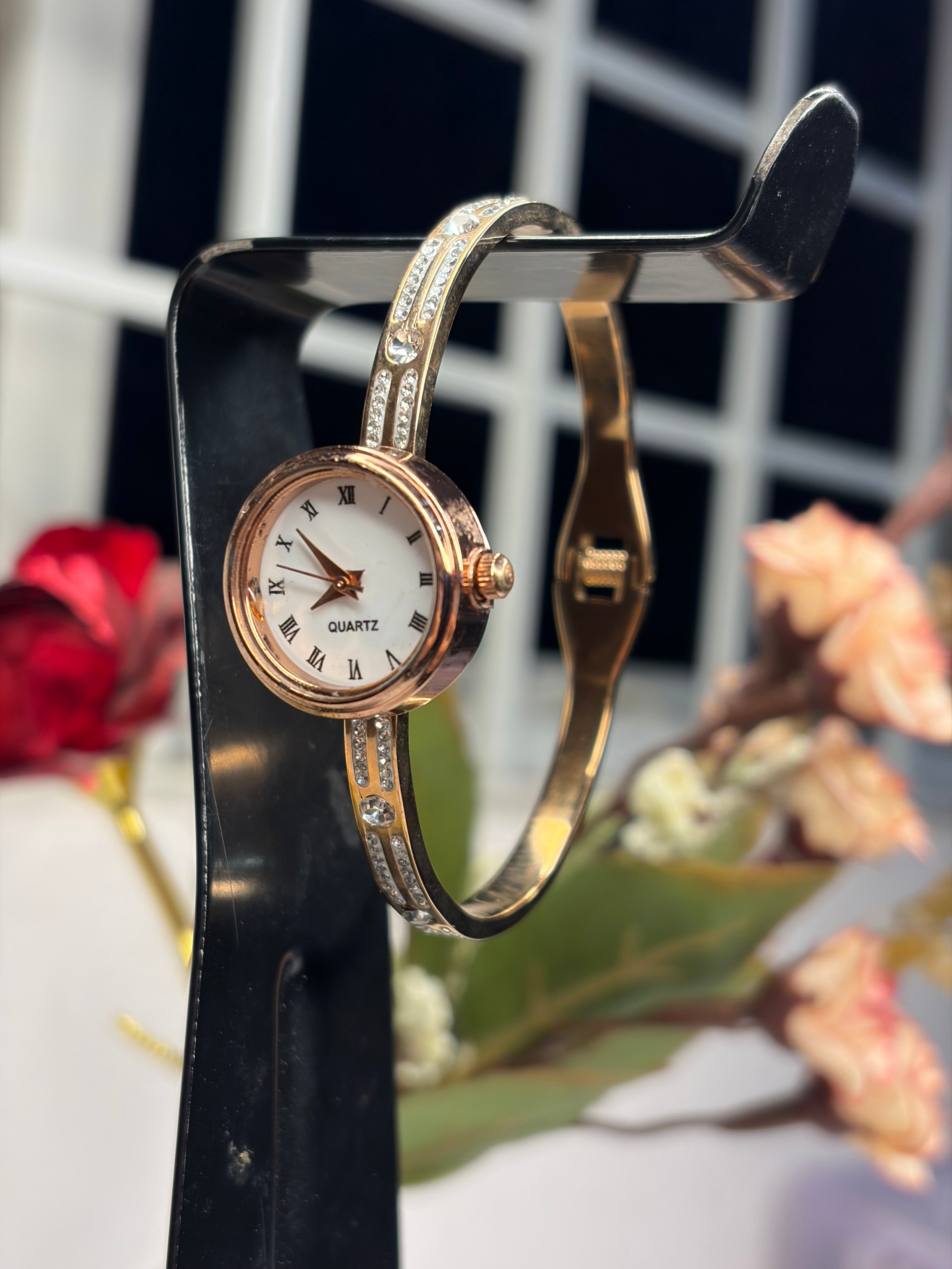 Rose Gold Kada Watch