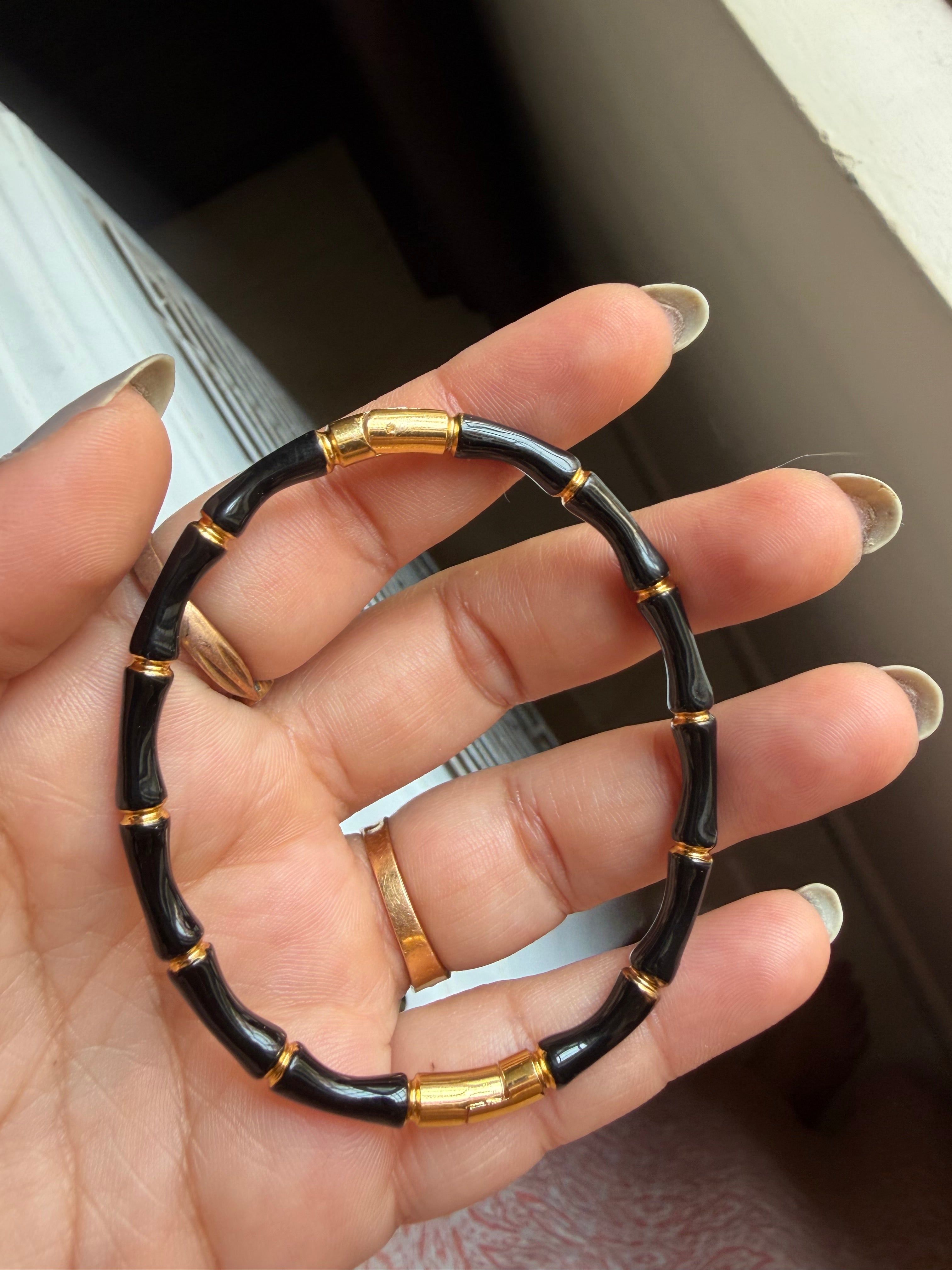Black Bamboo Kada