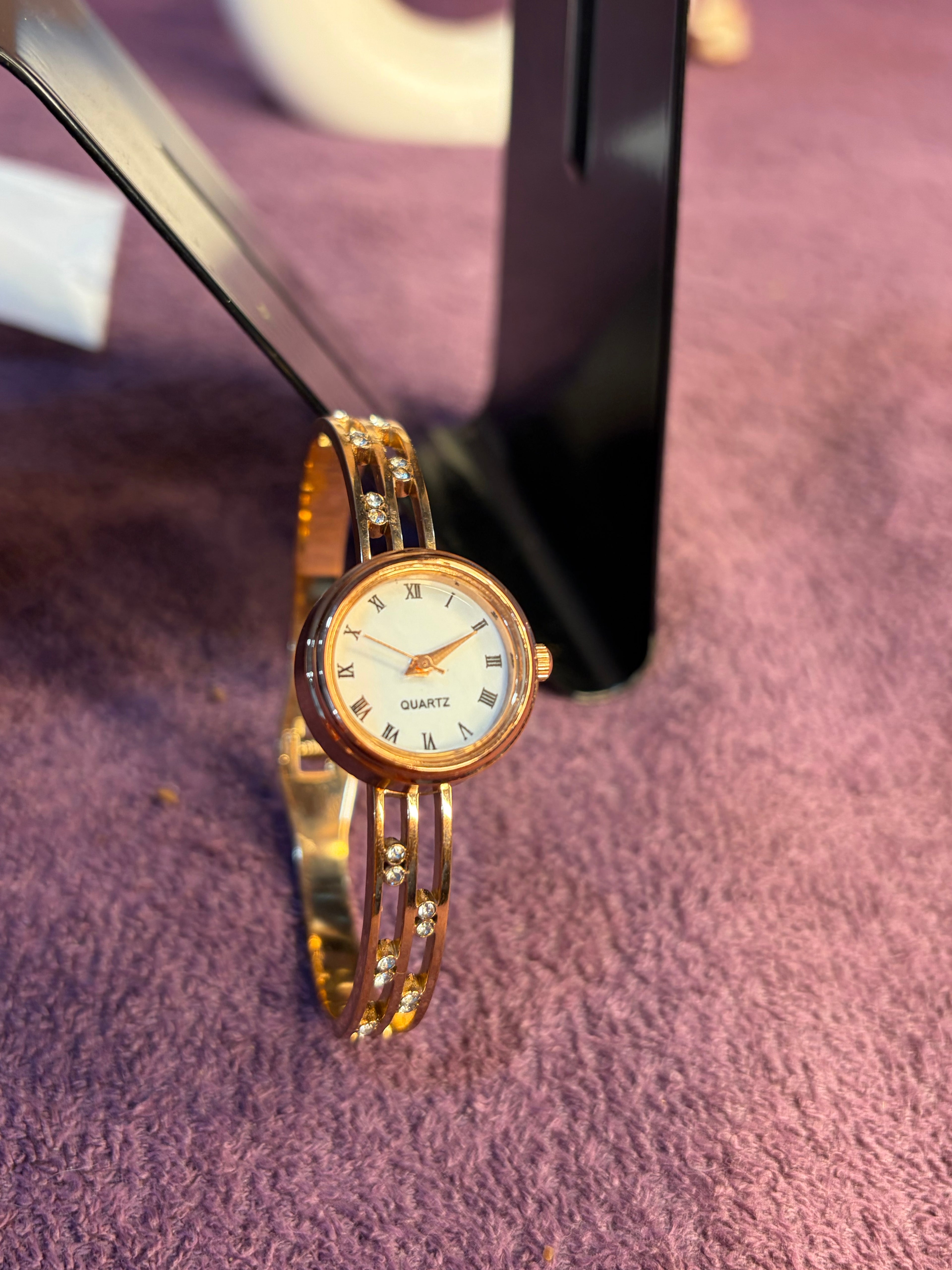 Rose Gold Kada Watch