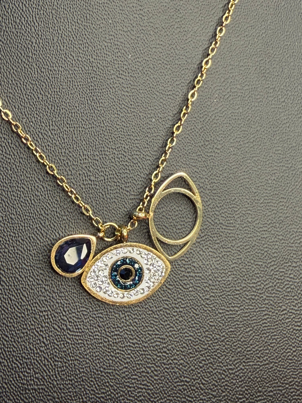 Anti Tarnish Evil Eye Chain