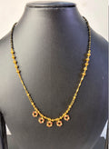 Short Black Beads
