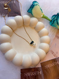 Anti Tarnish Black Locket Chain