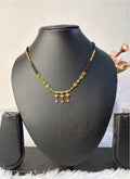 Short Black Beads