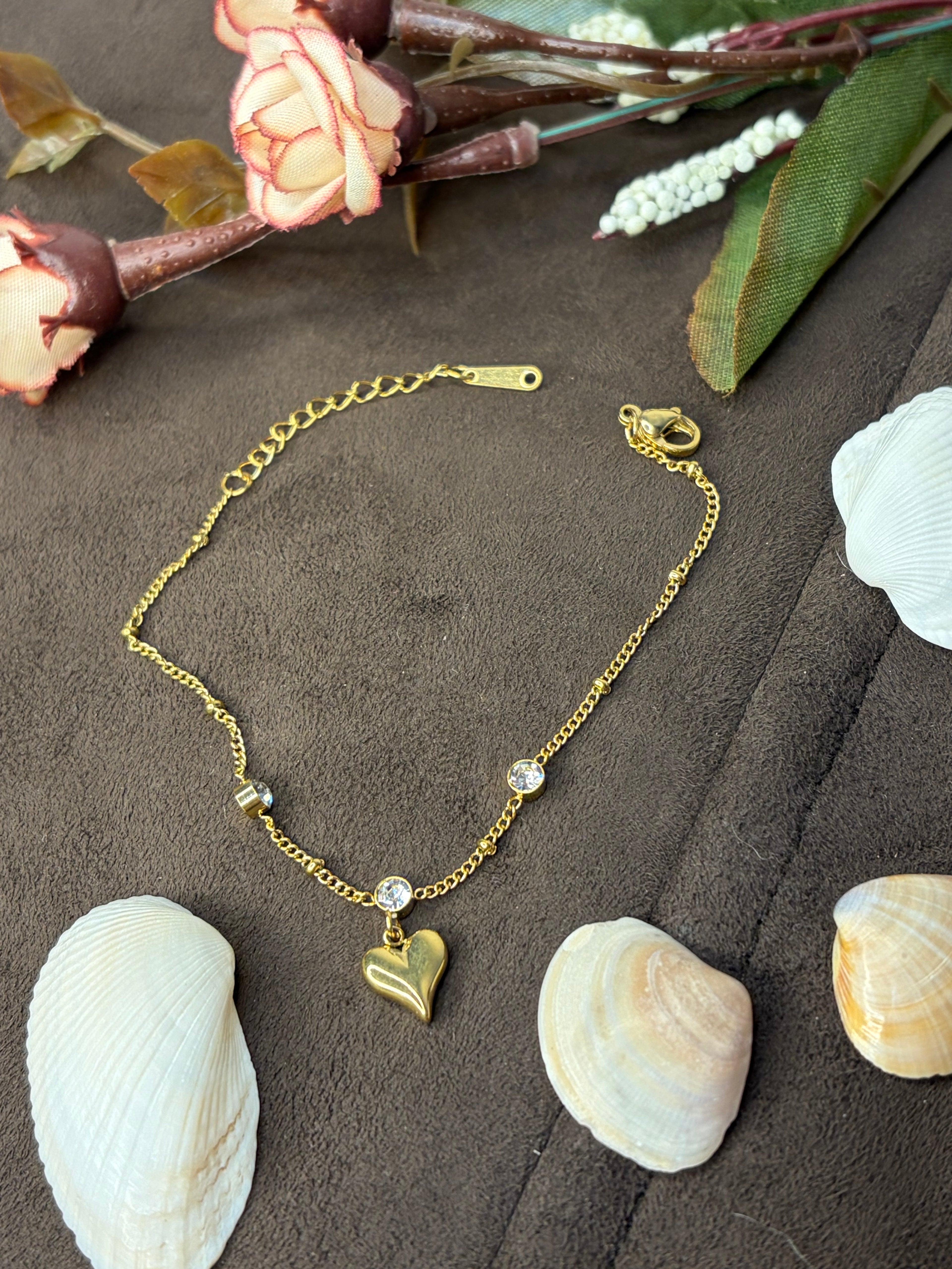 Heart Chain Braclet