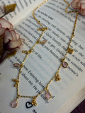 Pink Drops Chain