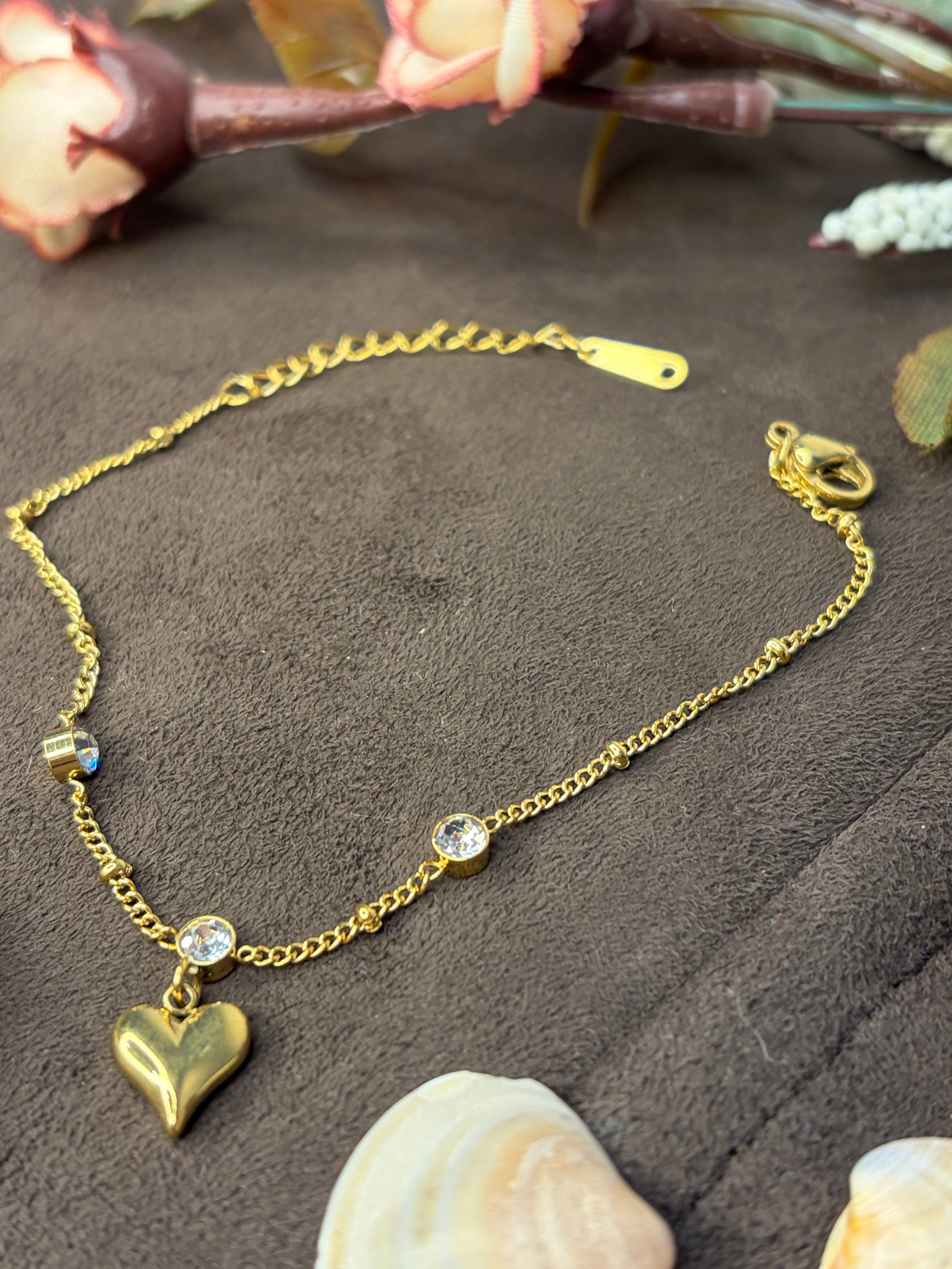Heart Chain Braclet