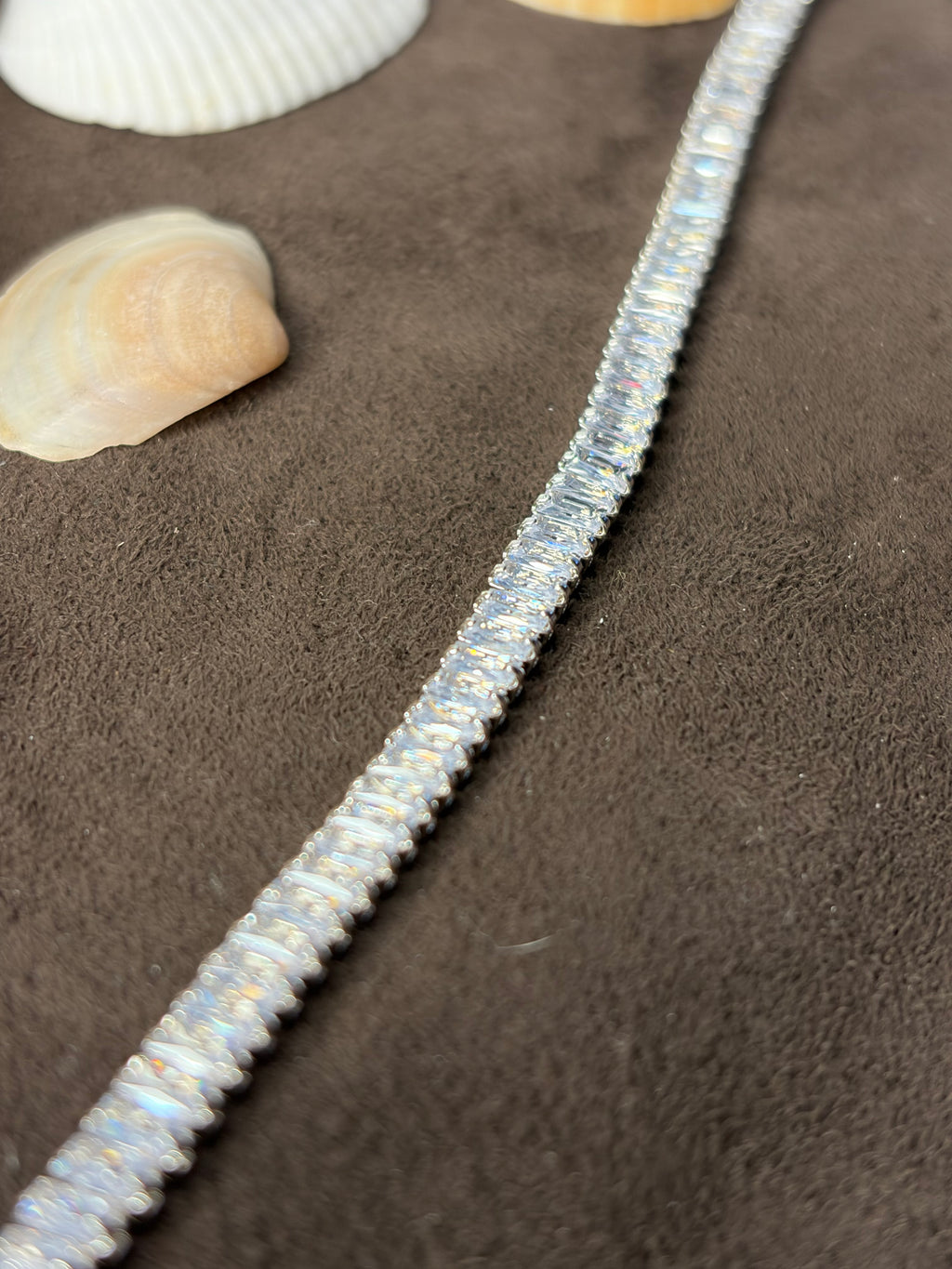 Tennis silver Chain Braclet