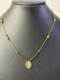 Short Black Beads