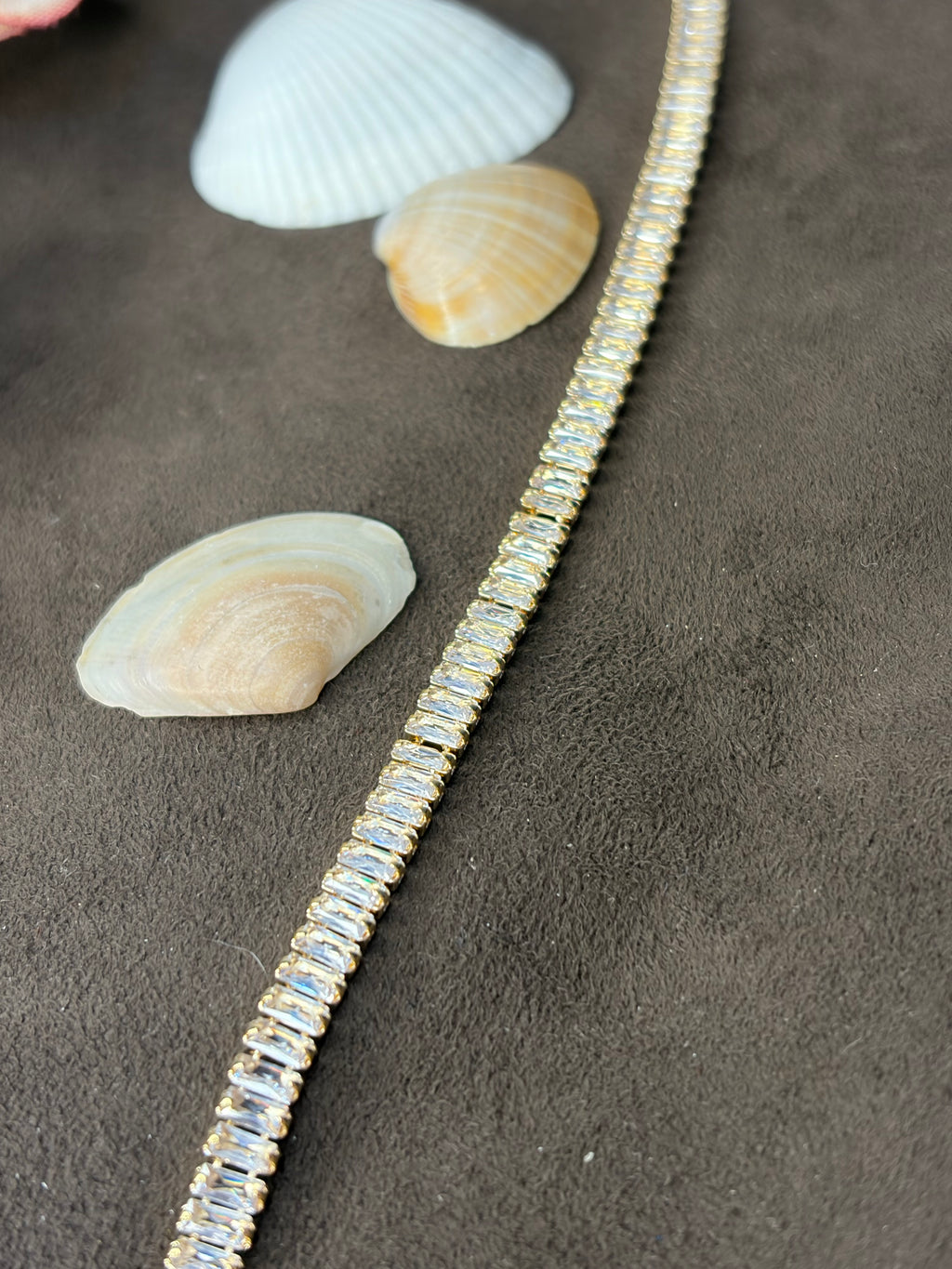Tennis Gold Braclet