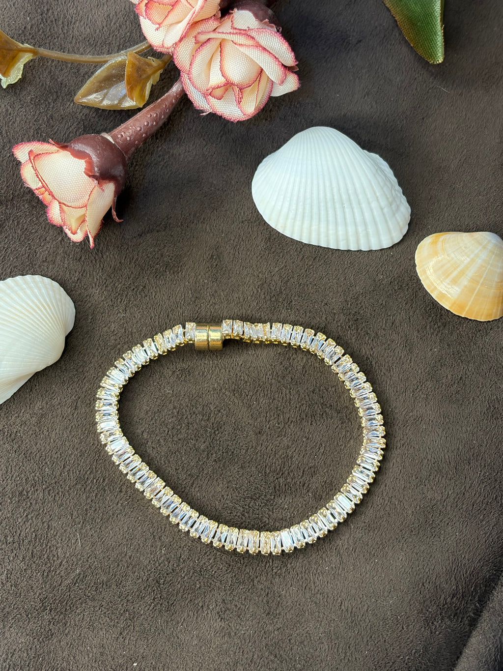 Tennis Gold Braclet