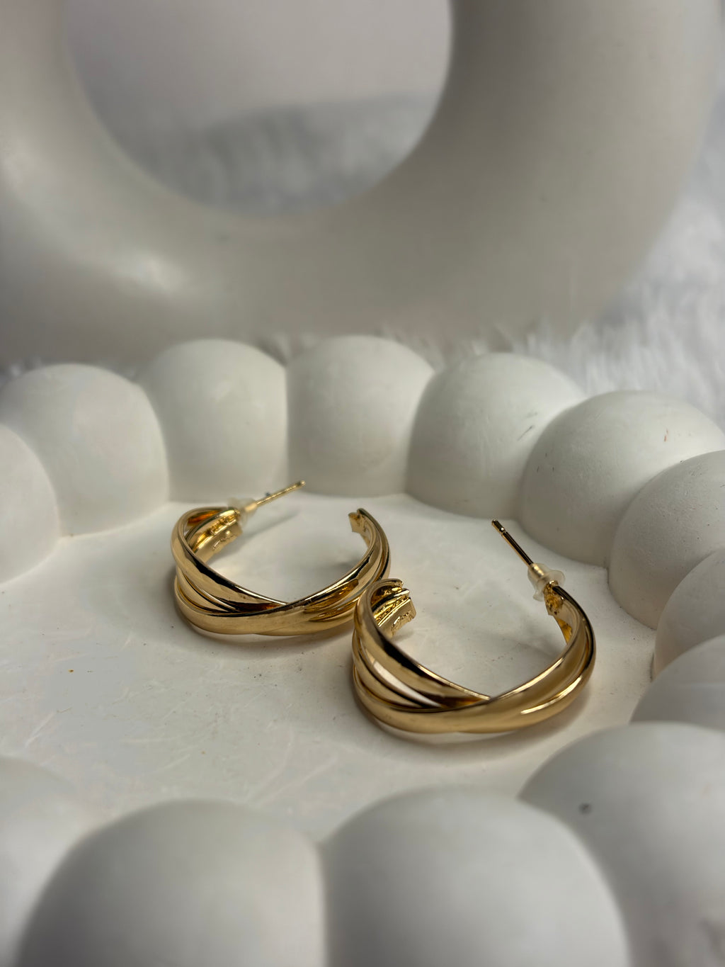 Anti Tarnish Half Rings