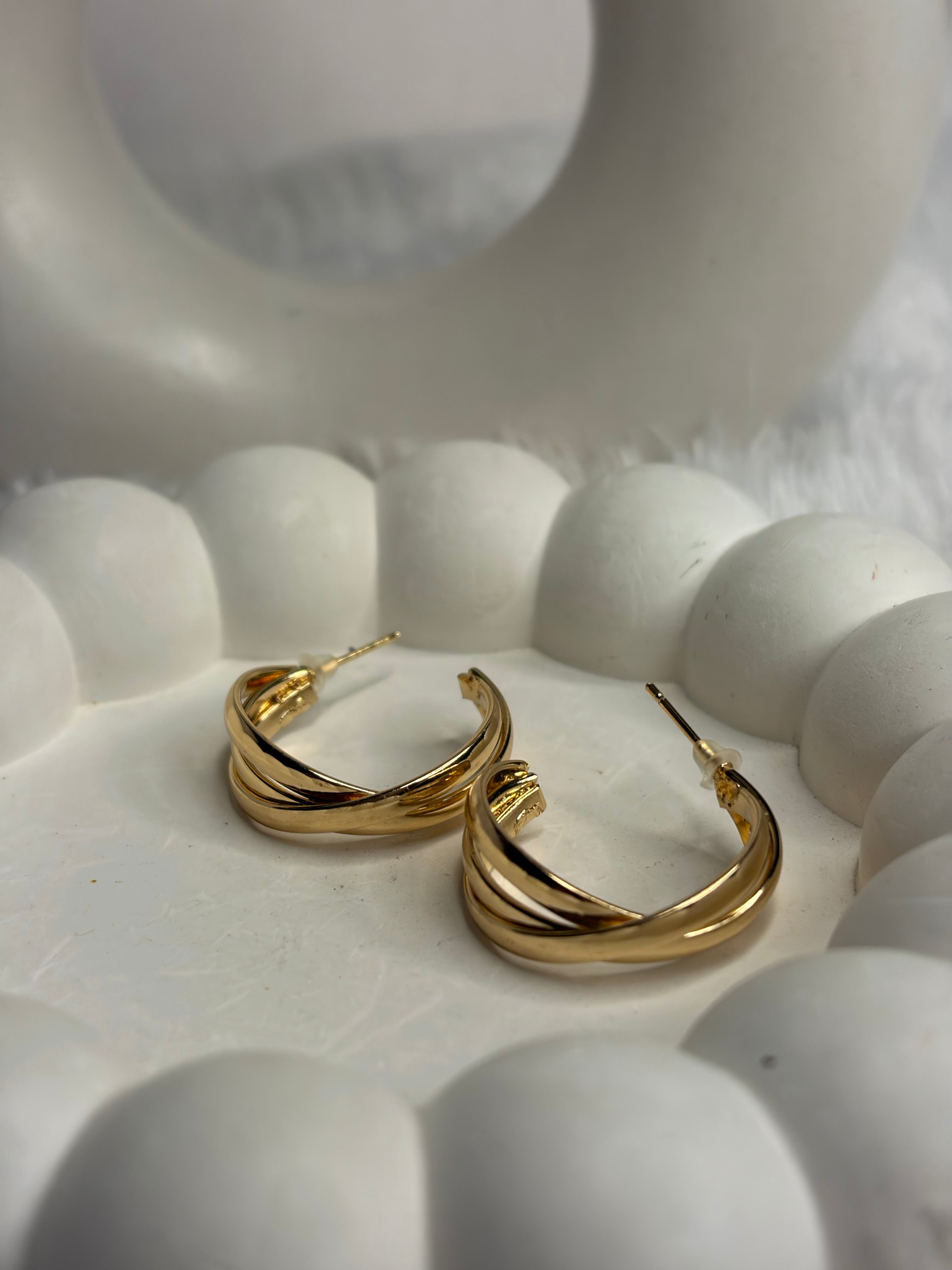 Anti Tarnish Half Rings