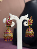 Traditional Jadau Kundan Earrings